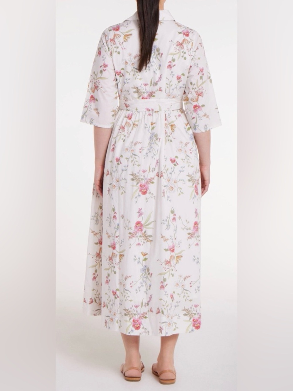 Hermoza Francesca Dress in White Meadow Sz XS - Picture 3 of 5